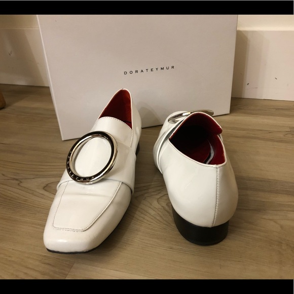 Dorateymur Harput White Patent Loafer - Picture 3 of 8
